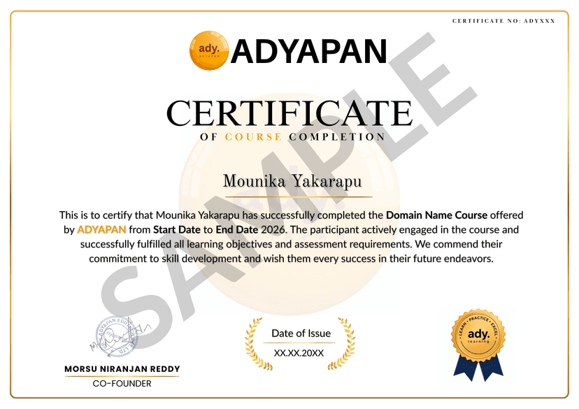 Course Completion